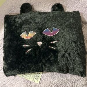 ADORABLE PLUSH SQUARE CAT PILLOW